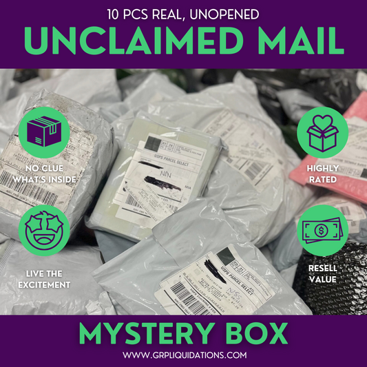 LARGE BOX OF Real Unclaimed Mail
